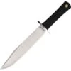 Cold Steel 16JSM Trail Master Bowie Fixed Blade Knife With Black Checkered Kraton Handle -Knives World Shop 102079 102105