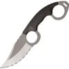 Cold Steel 39FNS Double Agent II Fixed Clip Blade Knife With Black Grivory Handle -Knives World Shop 115654 115683