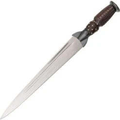 Cold Steel 88SD Scottish Dirk Fixed Carbon Steel Blade Knife With Rosewood Handle