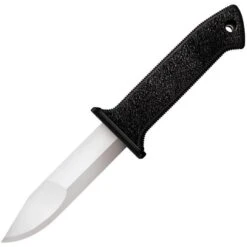 Cold Steel 20PBS Peace Maker III Fixed Steel Blade Knife With Textured Black High-Impact Kray-Ex Handle