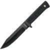 Cold Steel 49LCK SRK Fixed Blade Knife With Black Checkered Kray-Ex Handle -Knives World Shop 221075 221079