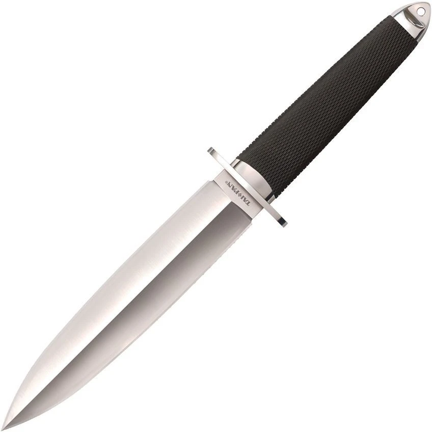 Cold Steel 35AA Tai Pan San Mai Spear Point Blade Knife With Black Kray-Ex Handle 3 Cold Steel 35AA Tai Pan San Mai Spear Point Blade Knife With Black Kray-Ex Handle