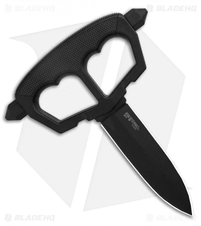 Cold Steel Chaos Push Knife Fixed Blade Knife (5" Black) 80NT3 4 Cold Steel Chaos Push Knife Fixed Blade Knife (5" Black) 80NT3 - Image 2