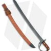 Cold Steel 1917 Cutlass Sword W/ Brown Leather Scabbard (24.75" Satin)