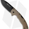 Cold Steel 4 Max Scout Tri-Ad Lock Knife Desert Tan Griv-Ex (4" Black) -Knives World Shop Cold Steel 4 Max Scout Desert Tan Black BHQ 176064 jr