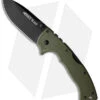 Cold Steel 4-Max Scout Tri-Ad Lock Knife OD Green Griv-Ex (4" Black)