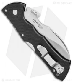 Cold Steel 4" Black Talon 2 Lock Back Knife (4" Satin CPM-S35VN) 22B -Knives World Shop Cold Steel 4in Black Talon 2 LB Satin BHQ 105929 jr side