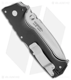 Cold Steel AD-10 Lite Drop Point Tri-Ad Lock Knife Black GFN (3.5" Satin) -Knives World Shop Cold Steel AD 10 Lite DP Tri Ad Lock Black GFN Satin BHQ 139980 jr side