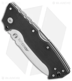 Cold Steel AD-10 Lite Drop Point Tri-Ad Lock Knife Black GFN (3.5" Satin) -Knives World Shop Cold Steel AD 10 Lite DP Tri Ad Lock Black GFN Satin BHQ 139980 jr spine