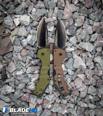 Cold Steel AK-47 Lockback Knife OD Green G-10 (3.5" Black) 58MVG 7 Cold Steel AK-47 Lockback Knife OD Green G-10 (3.5" Black) 58MVG - Image 5