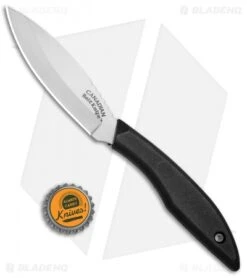 Cold Steel Canadian Belt Fixed Blade Knife (4" Satin) 20CBL -Knives World Shop Cold Steel Canadian Belt Knife Satin BHQ 18517 jr bottlecap 2