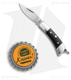 Cold Steel Charm Slip Joint Knife Polished Micarta (1.25" Satin S35VN) 54VPL -Knives World Shop Cold Steel Charm Slip Joint polished micarta satin BHQ 52059 er size