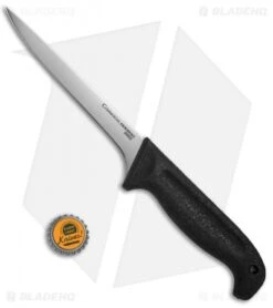 Cold Steel Commercial Series 6" Filet Knife (6" Satin) 20VF6SZ -Knives World Shop Cold Steel Commercial Series 6in Filet 20VF6SZ BHQ 52006 jr bottlecap