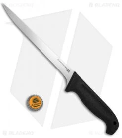 Cold Steel Commercial Series 8" Filet Knife (8" Satin) 20VF8SZ -Knives World Shop Cold Steel Commercial Series 8in Filet 20VF8SZ BHQ 52007 jr bottlecap