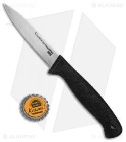Cold Steel Commercial Series Paring Knife (3.5" Satin) 20VPZ -Knives World Shop Cold Steel Commercial Series Paring 20VPZ BHQ 52008 jr bottlecap