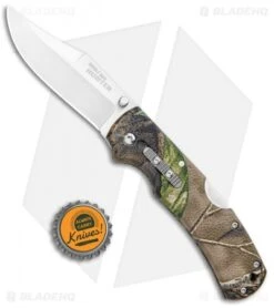 Cold Steel Double Safe Hunter Tri-Ad Lock Knife Camo GFN (4" Satin) 23JD -Knives World Shop Cold Steel Double Safe Hunter Tri Ad Lock Camo GFN Satin 23JD BHQ 105931 jr bottlecap