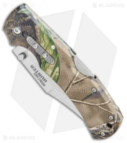Cold Steel Double Safe Hunter Tri-Ad Lock Knife Camo GFN (4" Satin) 23JD -Knives World Shop Cold Steel Double Safe Hunter Tri Ad Lock Camo GFN Satin 23JD BHQ 105931 jr spine
