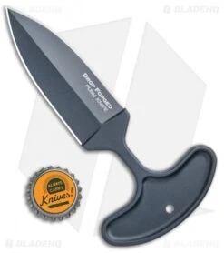 Cold Steel Drop Forged Push Dagger Fixed Blade Knife (4" Gray) 36MJ -Knives World Shop Cold Steel Drop Forged Push Dagger Gray 36MJ BHQ 95911 jr bottlecap