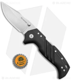 Cold Steel Engage ATLAS Lock Knife Black G-10 (3.5" Satin S35VN) -Knives World Shop Cold Steel Engage ATLAS Lock Black GFN Satin BHQ 139962 jr bottlecap