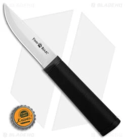Cold Steel Finn Bear Fixed Blade Knife Black Polymer (4" Satin) 20PC -Knives World Shop Cold Steel Finn Bear FBK 4in Satin BHQ 16147 td size