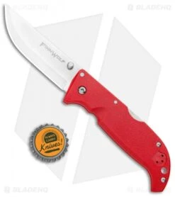 Cold Steel Finn Wolf Lockback Knife Red (3.5" Satin) -Knives World Shop Cold Steel Finn Wolf LB Red Satin BHQ 92340 jr bottlecap