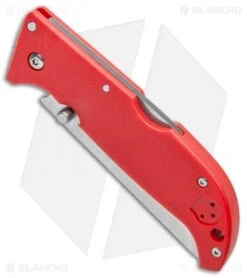 Cold Steel Finn Wolf Lockback Knife Red (3.5" Satin) -Knives World Shop Cold Steel Finn Wolf LB Red Satin BHQ 92340 jr spine
