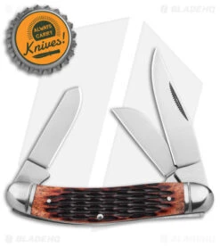 Cold Steel Gentleman's Stockman Slip Joint Knife Jigged Bone (2.5" Satin) -Knives World Shop Cold Steel Gentlemans Stockman Slip Joint Knife jigged Bone 2in Satin BHQ 140029 td size