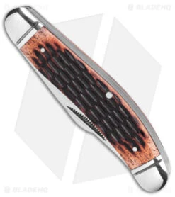 Cold Steel Gentleman's Stockman Slip Joint Knife Jigged Bone (2.5" Satin) -Knives World Shop Cold Steel Gentlemans Stockman Slip Joint Knife jigged Bone 2in Satin BHQ 140029 td spine