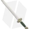 Cold Steel Jade Lion Dagger Sword (15.50" Damascus) 88RLD -Knives World Shop Cold Steel Jade Lion Dagger Sword Damascus BHQ 44222 er