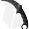 Cold Steel Karambit Steel Tiger Fixed Blade Knife Black (4.75" Black) 2 Cold Steel Karambit Steel Tiger Fixed Blade Knife Black (4.75" Black) -Knives World Shop Cold Steel Karambit Steel Tiger Fixed Blade Black Black BHQ 175064 jr