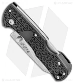 Cold Steel Kiridashi Tri-Ad Lock Knife Black GFN (2.5" Stonewash) 20KPL -Knives World Shop Cold Steel Kiridashi Tri Ad Lock Black GFN SW 20KPL BHQ 105892 jr spine