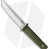 Cold Steel Kobun Tanto Fixed Blade Knife OD Green (5.5" Satin) 1 Cold Steel Kobun Tanto Fixed Blade Knife OD Green (5.5" Satin) -Knives World Shop Cold Steel Kobun OD Green satin BHQ 158044 jr