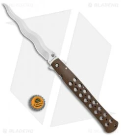 Cold Steel Kris Ti-Lite Liner Lock Knife Black Zytel (6" Satin) -Knives World Shop Cold Steel Kris Ti Lite LL Black Zytel Satin 26SXK6 BHQ 121199 jr bottlecap