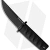 Cold Steel Kyoto II Fixed Blade Knife Drop Point Black (3.25" Black) -Knives World Shop Cold Steel Kyoto II Fixed Blade DP Black Black BHQ 174022 jr