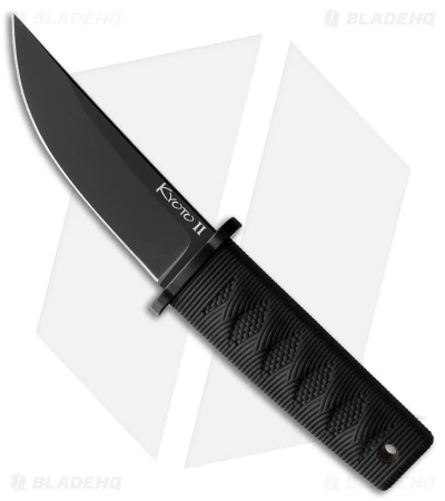 Cold Steel Kyoto II Fixed Blade Knife Drop Point Black (3.25" Black) 3 Cold Steel Kyoto II Fixed Blade Knife Drop Point Black (3.25" Black)