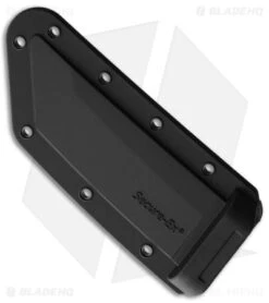 Cold Steel Kyoto II Fixed Blade Knife Tanto OD Green (3.38" Black) -Knives World Shop Cold Steel Kyoto II Fixed Blade Tanto OD Green Black BHQ 174024 jr sheath