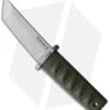 Cold Steel Kyoto II Fixed Blade Knife Tanto OD Green (3.38" Satin) -Knives World Shop Cold Steel Kyoto II Fixed Blade Tanto OD Green Satin BHQ 174471 jr