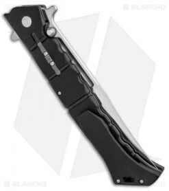 Cold Steel Large Luzon Leaf-Spring Knife Black GFN (6" Satin) 20NQX -Knives World Shop Cold Steel Large Luzon Leaf Spring Black GFN Satin 20NQX BHQ 80432 jr side