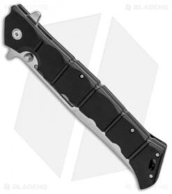 Cold Steel Large Luzon Leaf-Spring Knife Black GFN (6" Satin) 20NQX -Knives World Shop Cold Steel Large Luzon Leaf Spring Black GFN Satin 20NQX BHQ 80432 jr spine