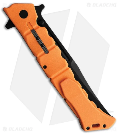 Cold Steel Large Luzon Folding Flipper Knife Orange GFN (6" Black) 5 Cold Steel Large Luzon Folding Flipper Knife Orange GFN (6" Black) - Image 3