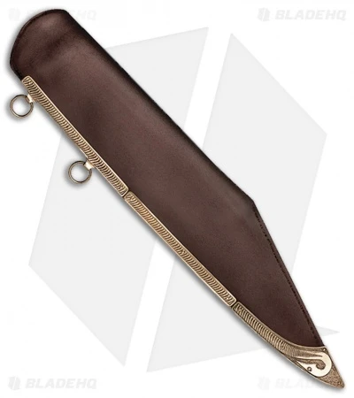 Cold Steel Long Sax Fixed Blade Knife Rosewood (17.25" Damascus) 88HVA 4 Cold Steel Long Sax Fixed Blade Knife Rosewood (17.25" Damascus) 88HVA - Image 2