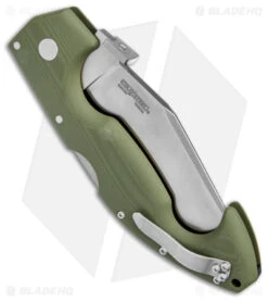Cold Steel Lynn Thompson Signature Spartan Tri-Ad Lock Knife Serr (4.5" S35VN) -Knives World Shop Cold Steel Lynn Thompson Signature Spartan Tri Ad Lock Serr BHQ 140028 jr side