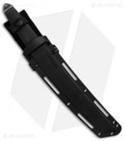 Cold Steel Magnum Tanto II Fixed Blade Knife (7.5" Satin San Mai) 35AC -Knives World Shop Cold Steel Magnum Tanto II Satin San Mai BHQ 80439 er spine