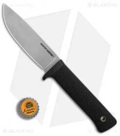 Cold Steel Master Hunter Fixed Blade Knife (4.5" Stonewash CPM-3V) 36CB -Knives World Shop Cold Steel Master Hunter SW BHQ 29665 er bottlecap