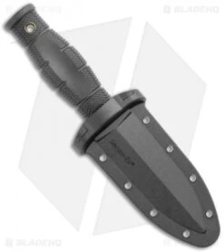 Cold Steel Mini Leatherneck Dagger Fixed Blade Knife (3.5" Stonewash) 39LSAC -Knives World Shop Cold Steel Mini Leatherneck Dagger Fixed Blade SW 39LSAC BHQ 121220 jr sheath