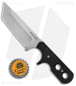 Cold Steel Mini Tac Tanto Neck Knife G-10 (3.75" Bead Blast) 49HTF -Knives World Shop Cold Steel Mini Tac Tanto G 10 BB 49HTF BHQ 85149 jr bottlecap