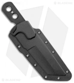Cold Steel Mini Tac Tanto Neck Knife G-10 (3.75" Bead Blast) 49HTF -Knives World Shop Cold Steel Mini Tac Tanto G 10 BB 49HTF BHQ 85149 jr sheath