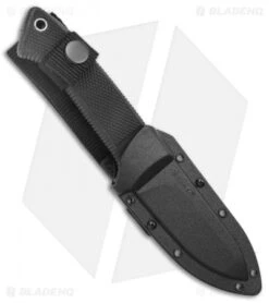 Cold Steel Pendleton Hunter Fixed Blade Knife Black (3.4" Satin) -Knives World Shop Cold Steel Pendleton Hunter BHQ 136340 jr sheath