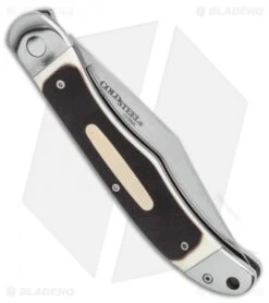 Cold Steel Ranch Boss II Liner Lock Knife Black Griv Ex (4" Satin) 20NPM1 -Knives World Shop Cold Steel Ranch Boss II Tri Ad Lock Knife Black Griv Ex 4in Satin 20NPM1 BHQ 105905 LS Side