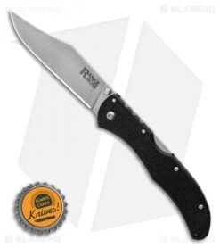 Cold Steel Range Boss Tri-Ad Lock Knife Black Zy-Ex (4" Stonewash) -Knives World Shop Cold Steel Range Boss Tri Ad Lock Knife Black Zy Ex 4 Stonewash 20KR5 BHQ 121189 LS Bottlecap